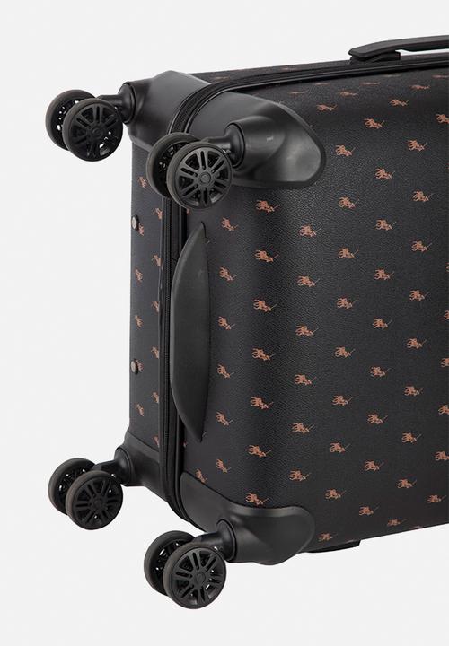 POLO - Classic double pack luggage - black