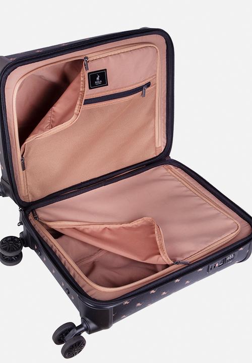 POLO - Classic double pack luggage - black