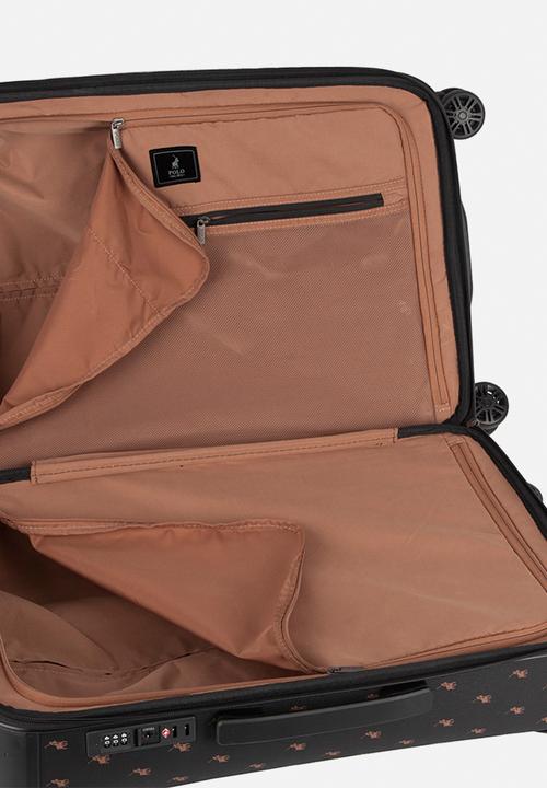POLO - Classic double pack luggage - black
