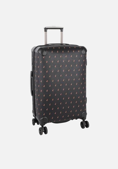 POLO - Classic double pack luggage - black