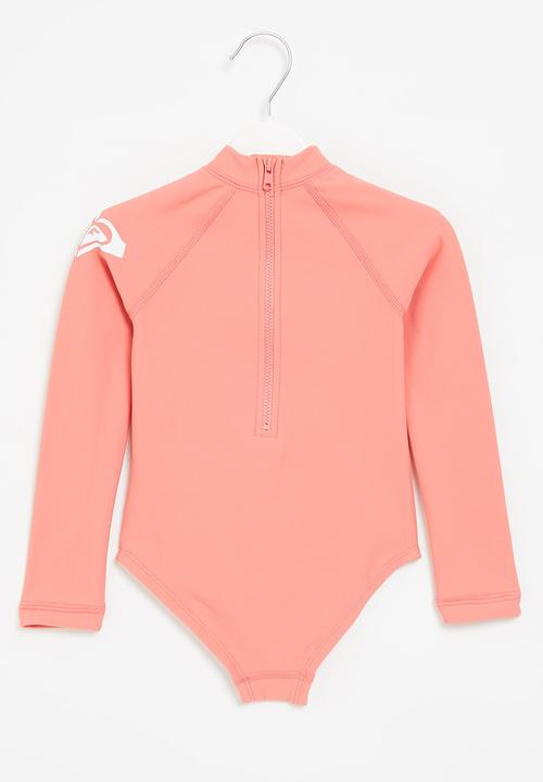 Roxy - Long sleeve onesie heater tw - tea rose
