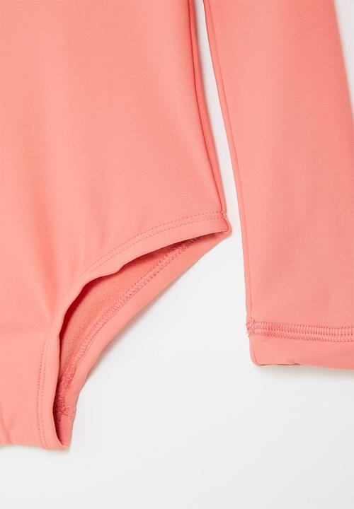 Roxy - Long sleeve onesie heater tw - tea rose