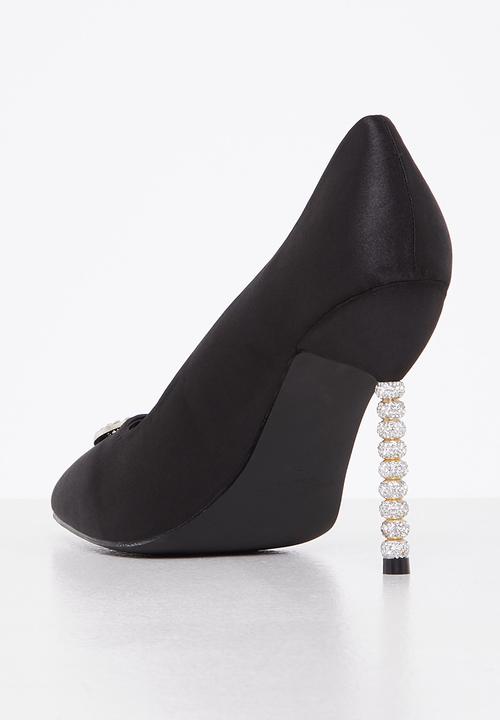 SISSY BOY - Dazzle up court heel - black
