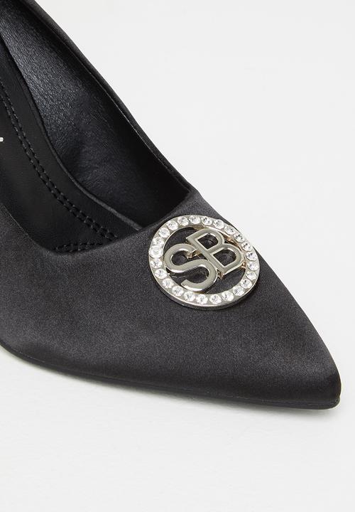 SISSY BOY - Dazzle up court heel - black