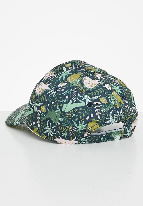 Pop Candy - Boys printed cap - navy & green 