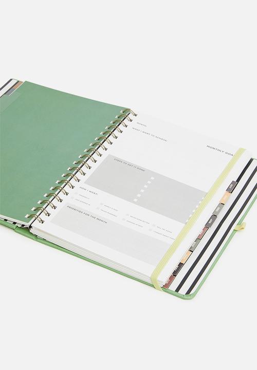 Typo - Mid year planner 2022 23 - pistachiio and zest