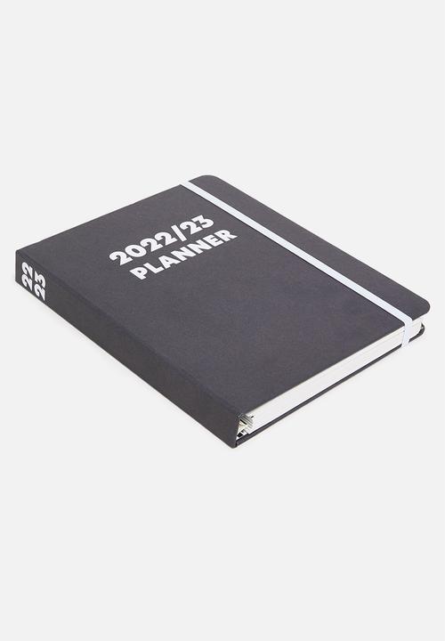 Typo - Mid year planner 2022 23 - black & white