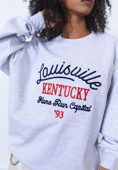Factorie - Os graphic crew - silver marle & louisville