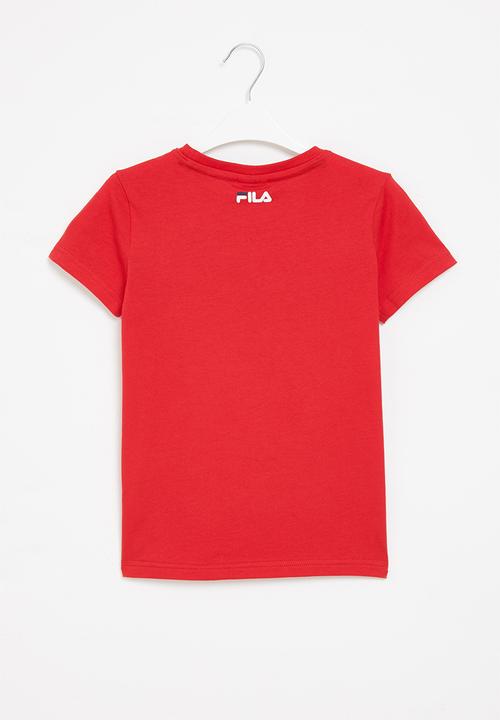 FILA - Stacker T-shirt - chinese red