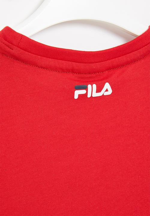 FILA - Stacker T-shirt - chinese red