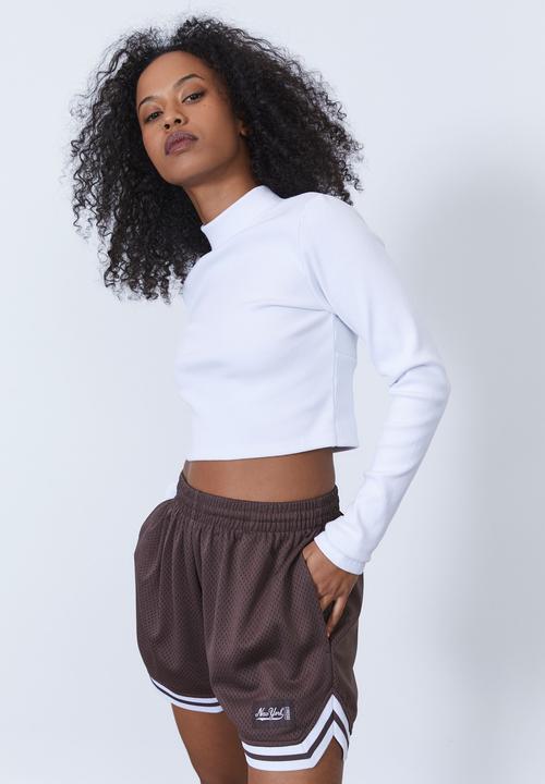 Factorie - Street basketball short - plum truffle & ny