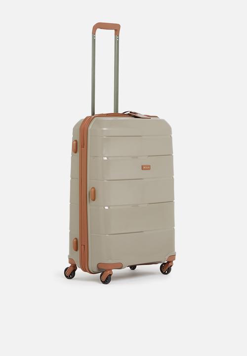 Cellini - Spinn 4 wheel trolley - mink & tan