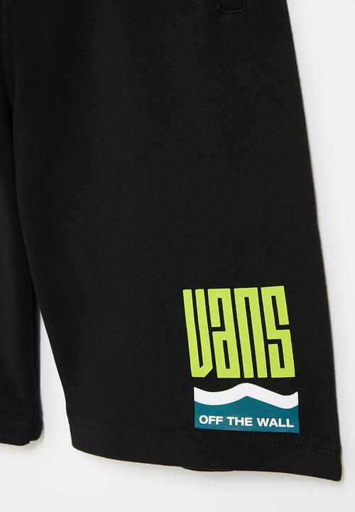 Vans - Vans maze fleece short - black