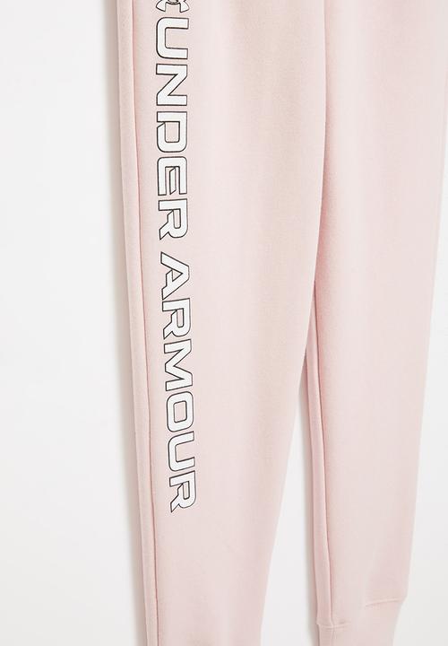 Under Armour - Rival fleece joggers - retro pink 