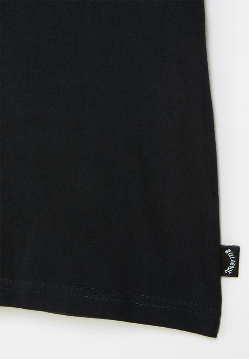 Billabong  - Crayon wave short sleeve - black