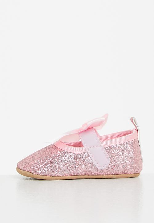 Pop Candy - Baby glitter pump - pink