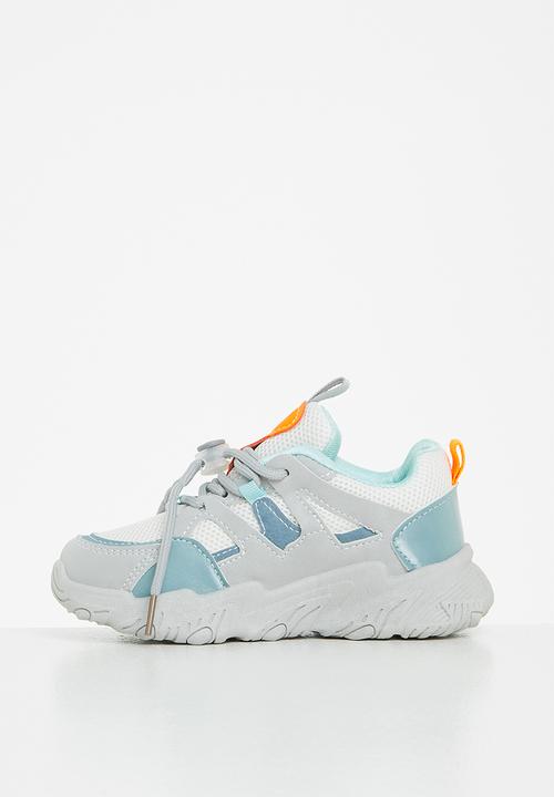 Pop Candy - Boys sneaker with mesh detail - multi