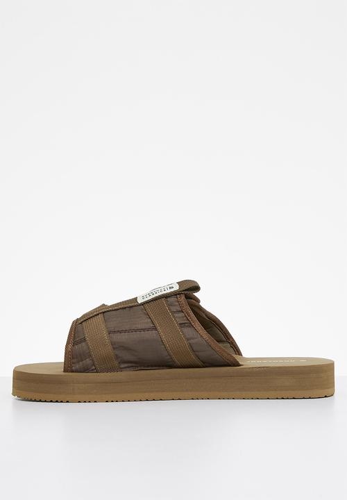 Jonathan D - J jack nylon & mesh sandal - coffee