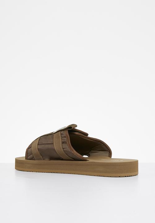 Jonathan D - J jack nylon & mesh sandal - coffee