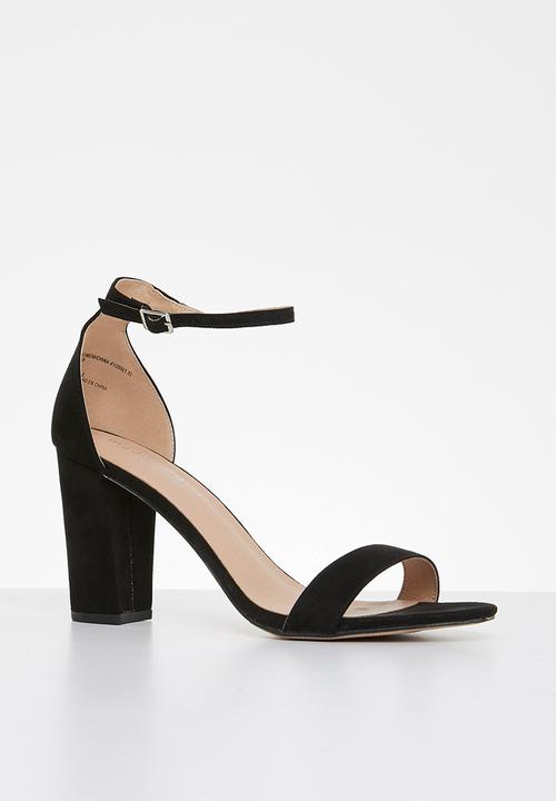 Madden Girl - Beella block heel - black fab