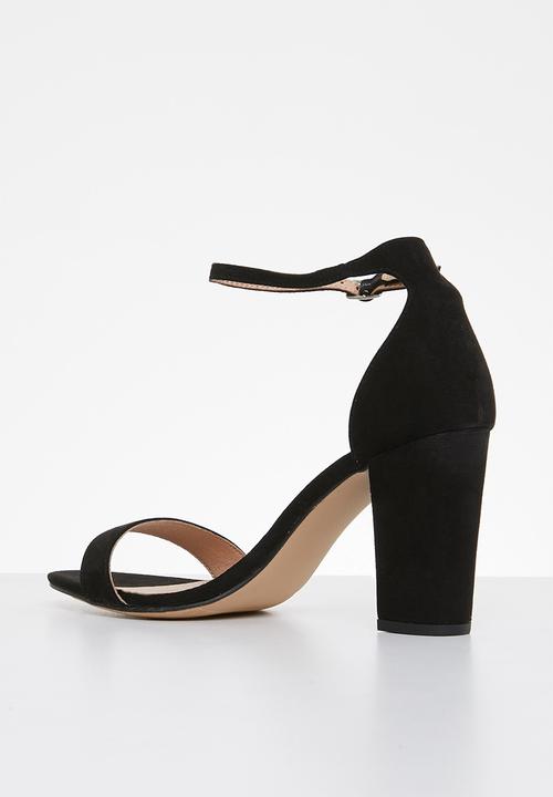 Madden Girl - Beella block heel - black fab