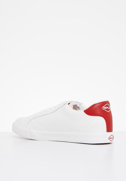 Replay - Replay - college leather - white red