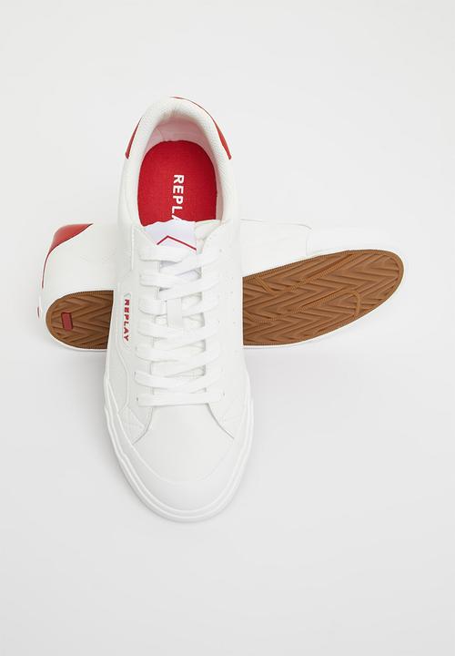 Replay - Replay - college leather - white red