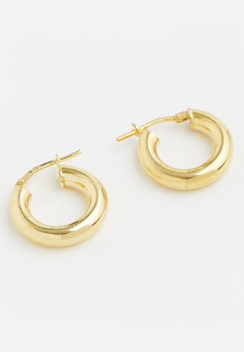 Matter of Fakt - Classic oasis hoops - gold
