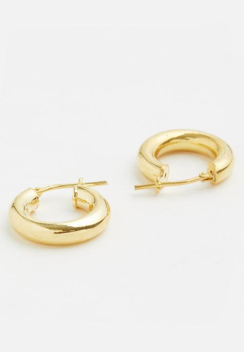 Matter of Fakt - Classic oasis hoops - gold