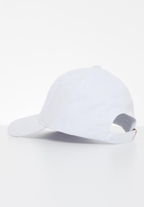 POLO - 6 panel classic peak - white