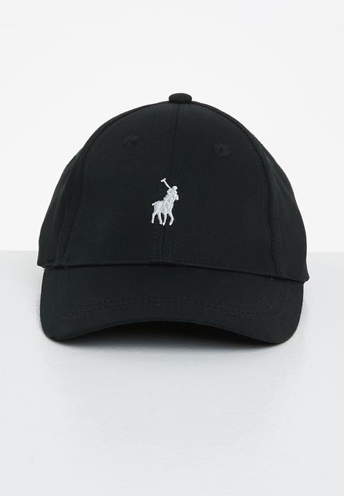 POLO - 6 panel classic peak - black