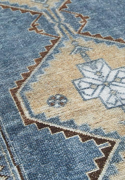Hertex Fabrics - Nada runner - bluestone
