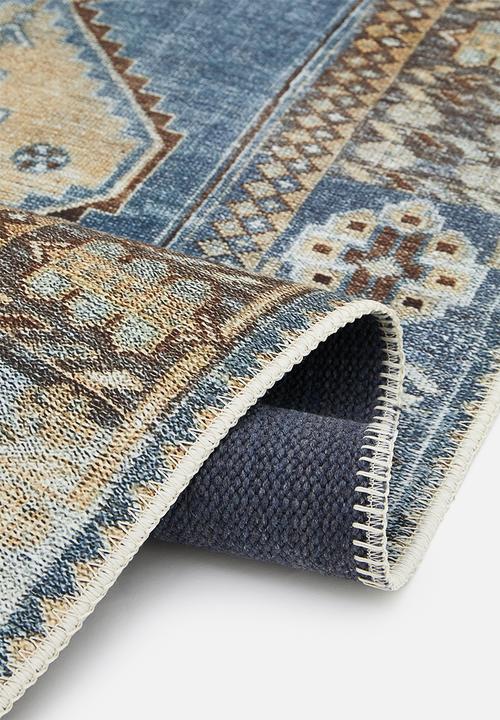 Hertex Fabrics - Nada runner - bluestone