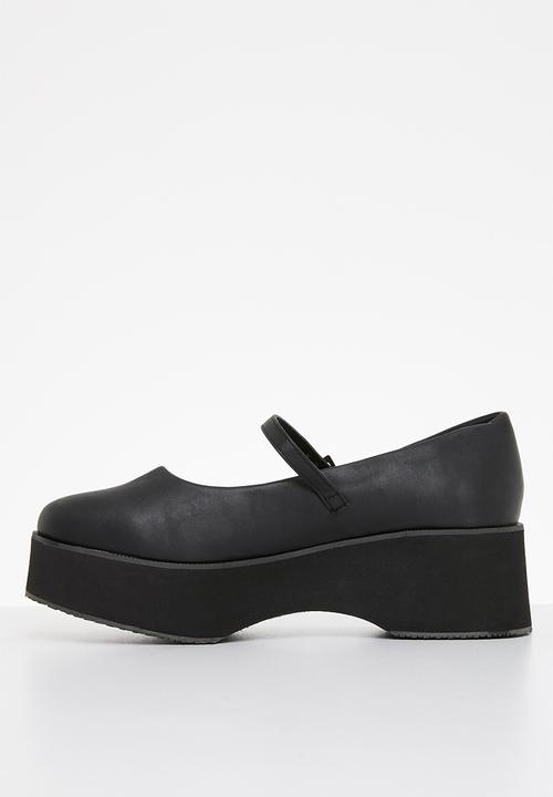 Cotton On - Mary-jane flatform - black 