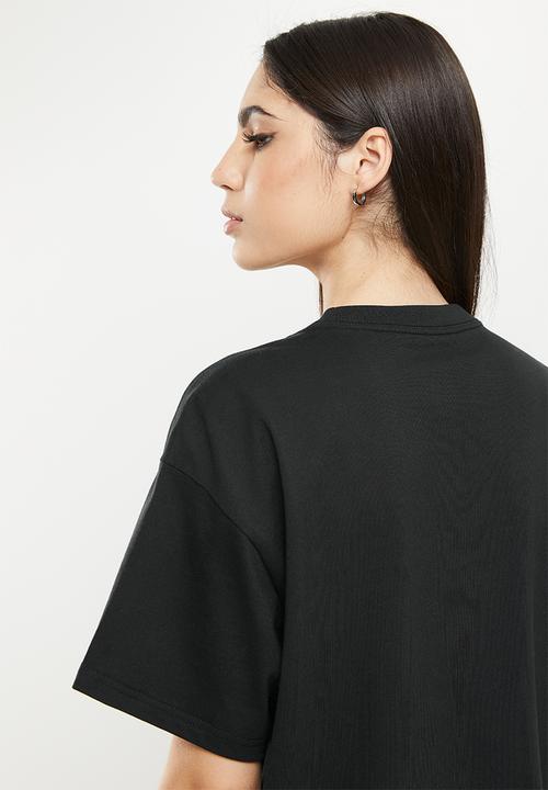 Converse - Strip wordmark relaxed tee - black
