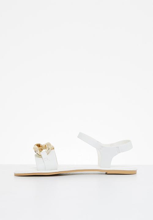 Bata - Girls detailed sandal - white
