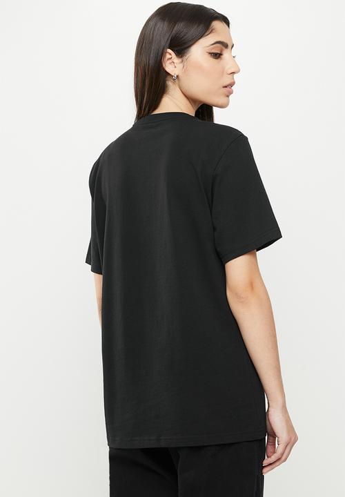 Converse - Standard fit star chev sh short sleeve tee - black