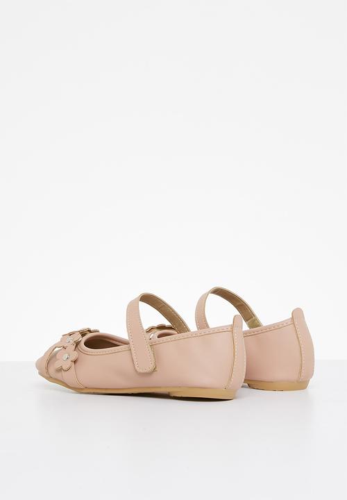 Bata - Girls flower pumps - pink