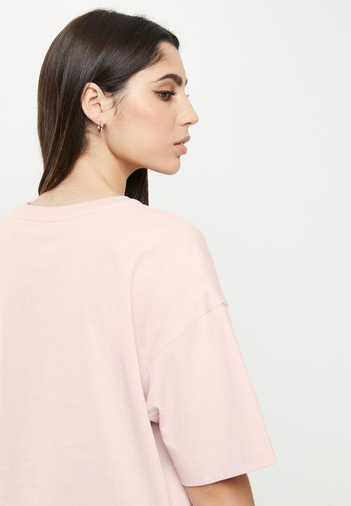 Converse - Chuck patch infill ss tee - barely rose