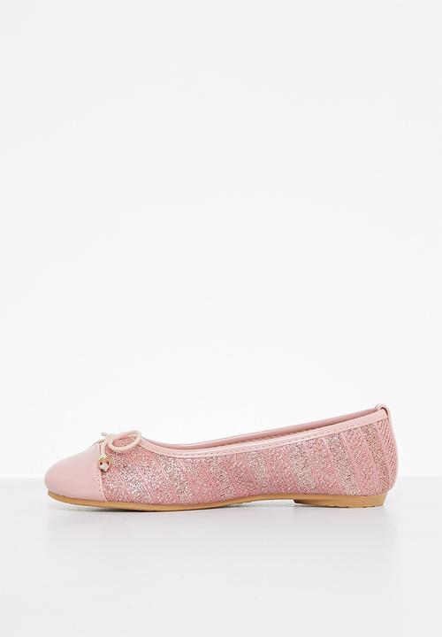 Bata - Girls string bow pumps - pink