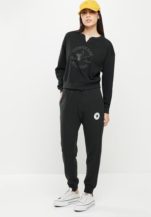 Converse - Chuck patch infill crew - converse black