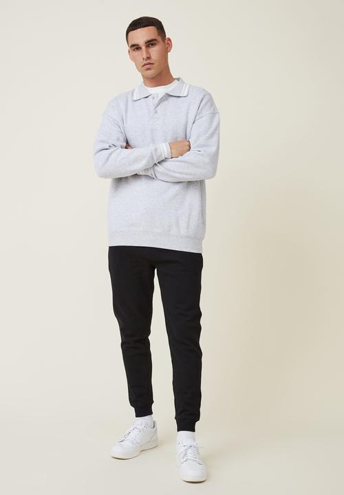 Cotton On - Active (trippy) track pant - peached black