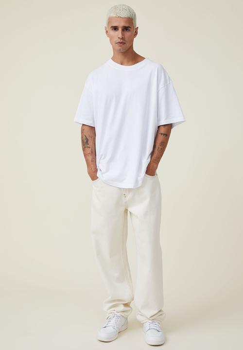 Cotton On - Baggy jean - ecru