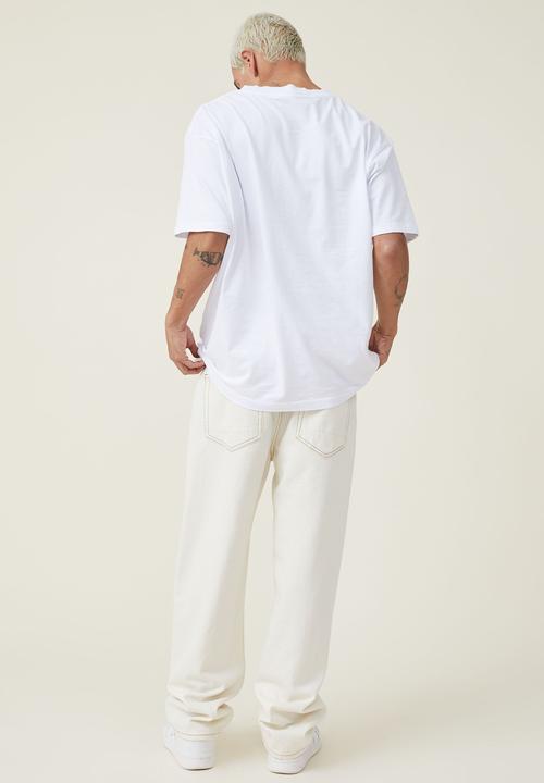 Cotton On - Baggy jean - ecru