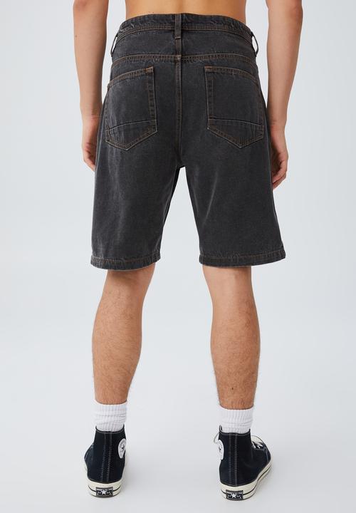 Cotton On - Loose fit short - grunge black