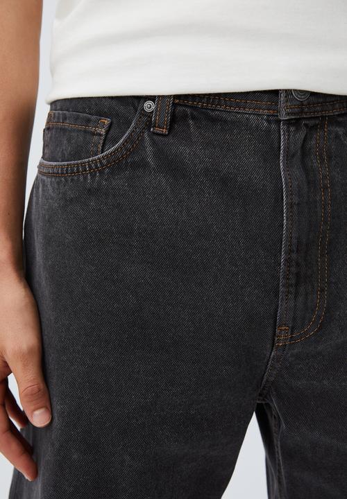 Cotton On - Loose fit short - grunge black