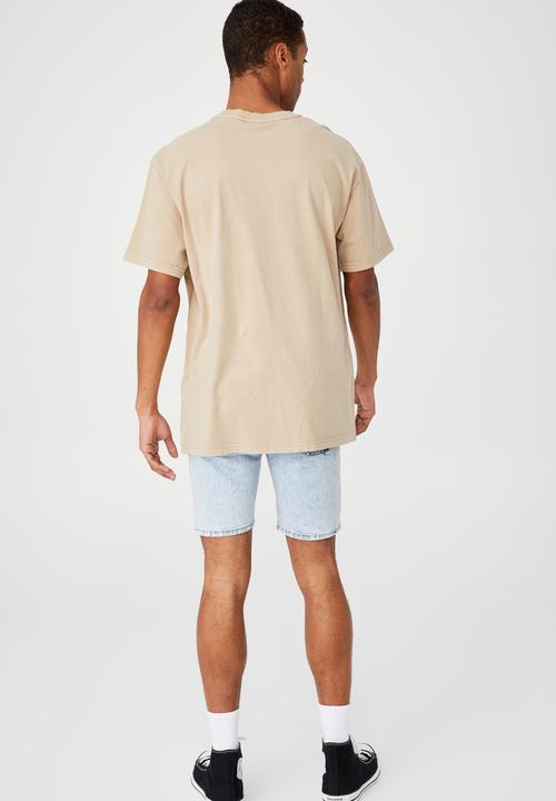 Cotton On - Loose fit T-shirt - gravel stone