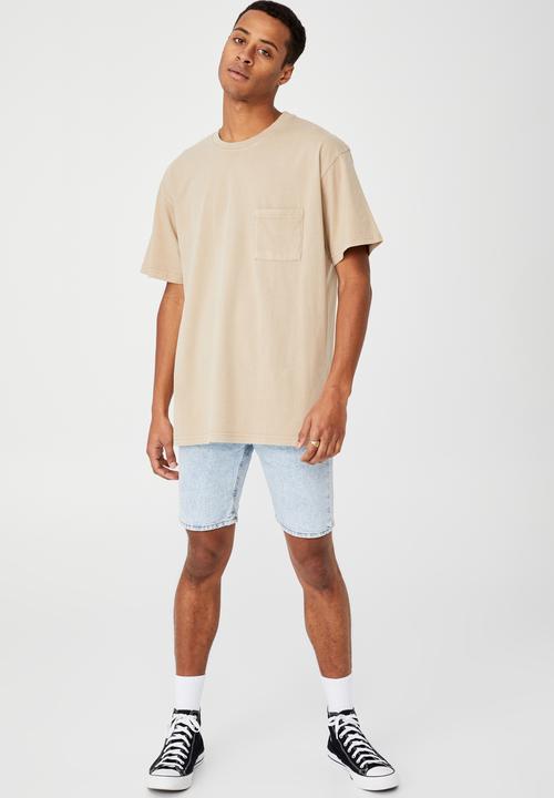 Cotton On - Loose fit T-shirt - gravel stone