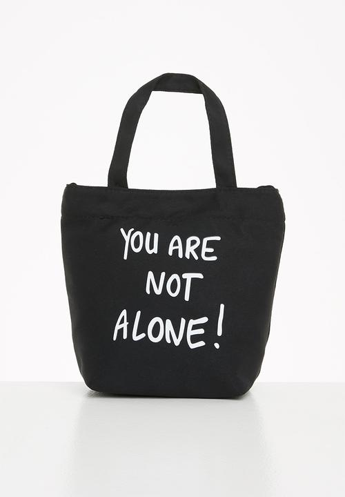 Rebel Republic - Smiley bag - black
