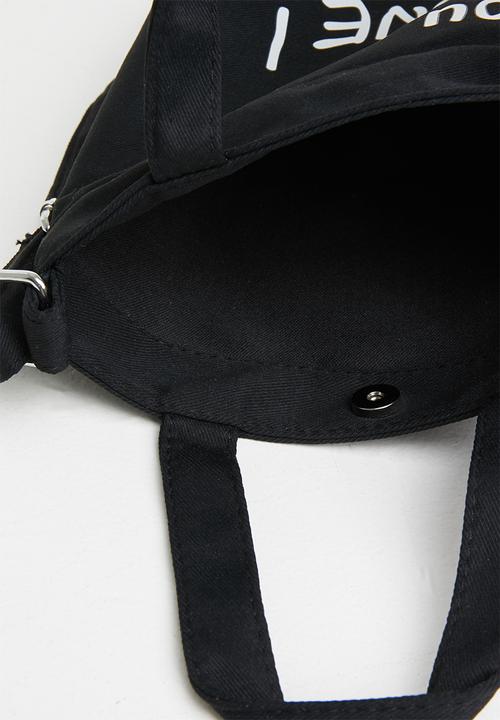 Rebel Republic - Smiley bag - black
